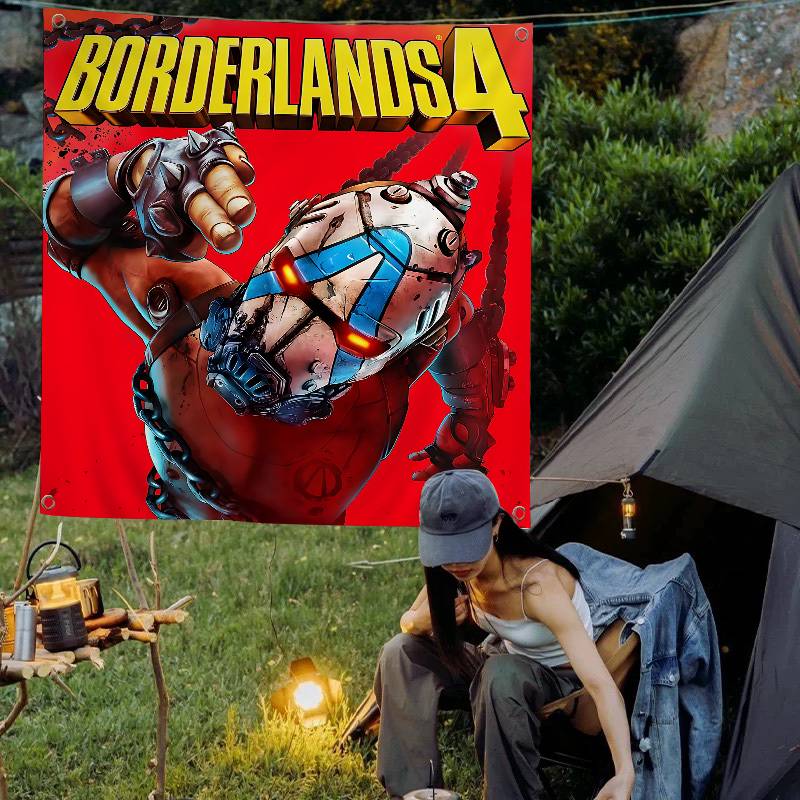 Commercial Printing Companies Usa - G-Game Of B-Borderlands Impression avancée Drapeau