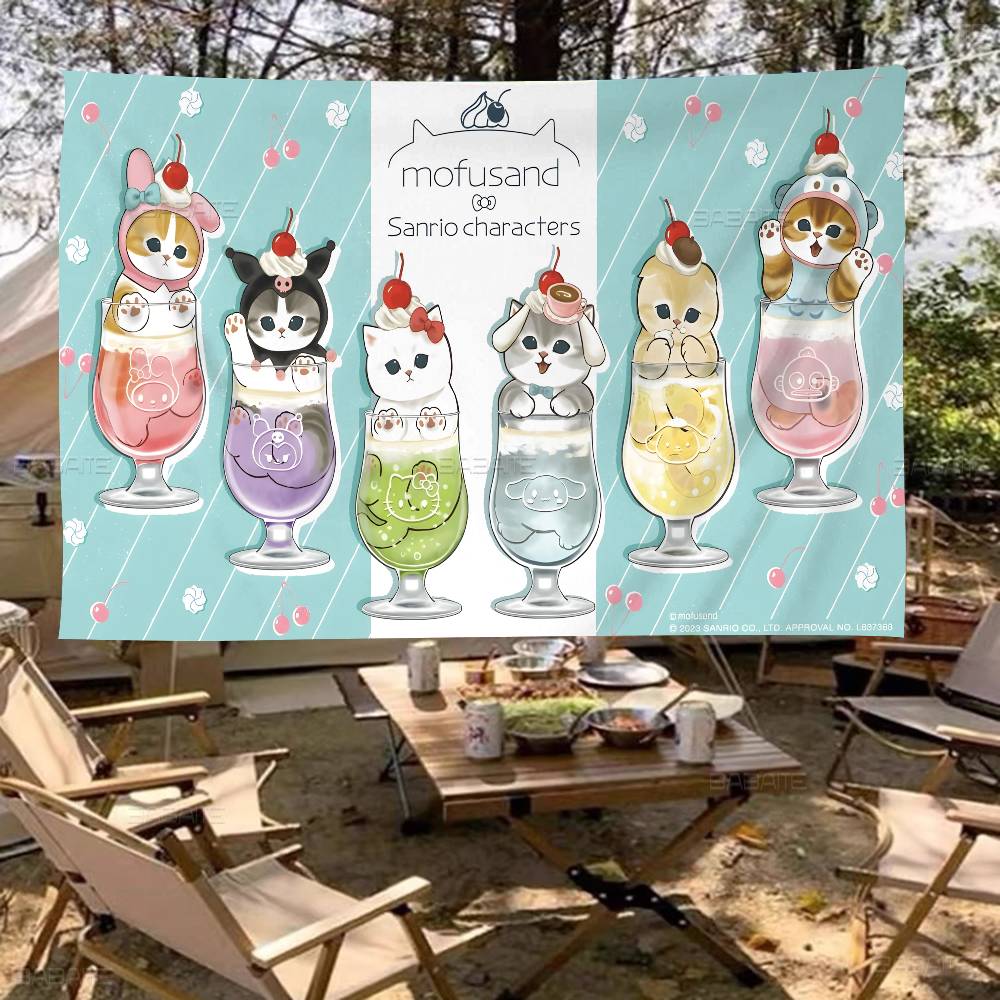 Commercial Printing Companies Usa - M-Mofusand C-Cat Impression Avancée Drapeau Publicitaire