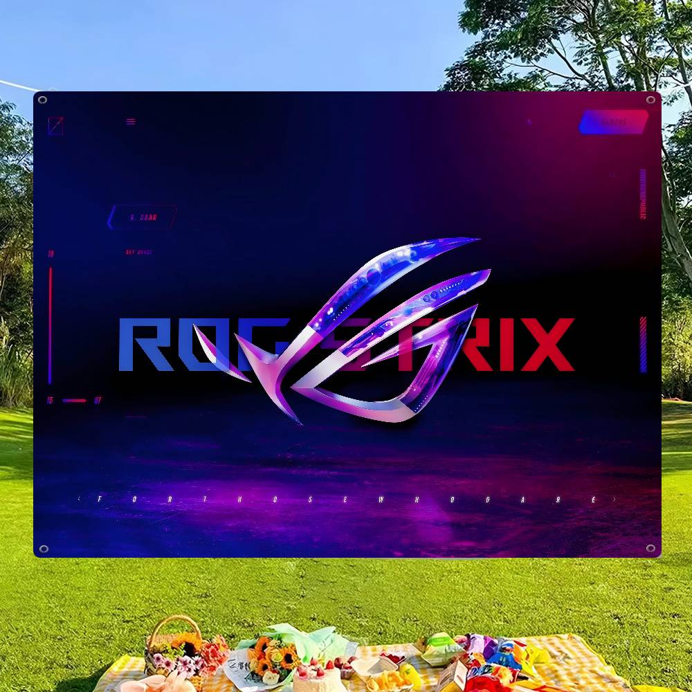 Commercial Printing Companies Usa - A-AsuS-S R-ROG LOGO Impression avancée Drapeau