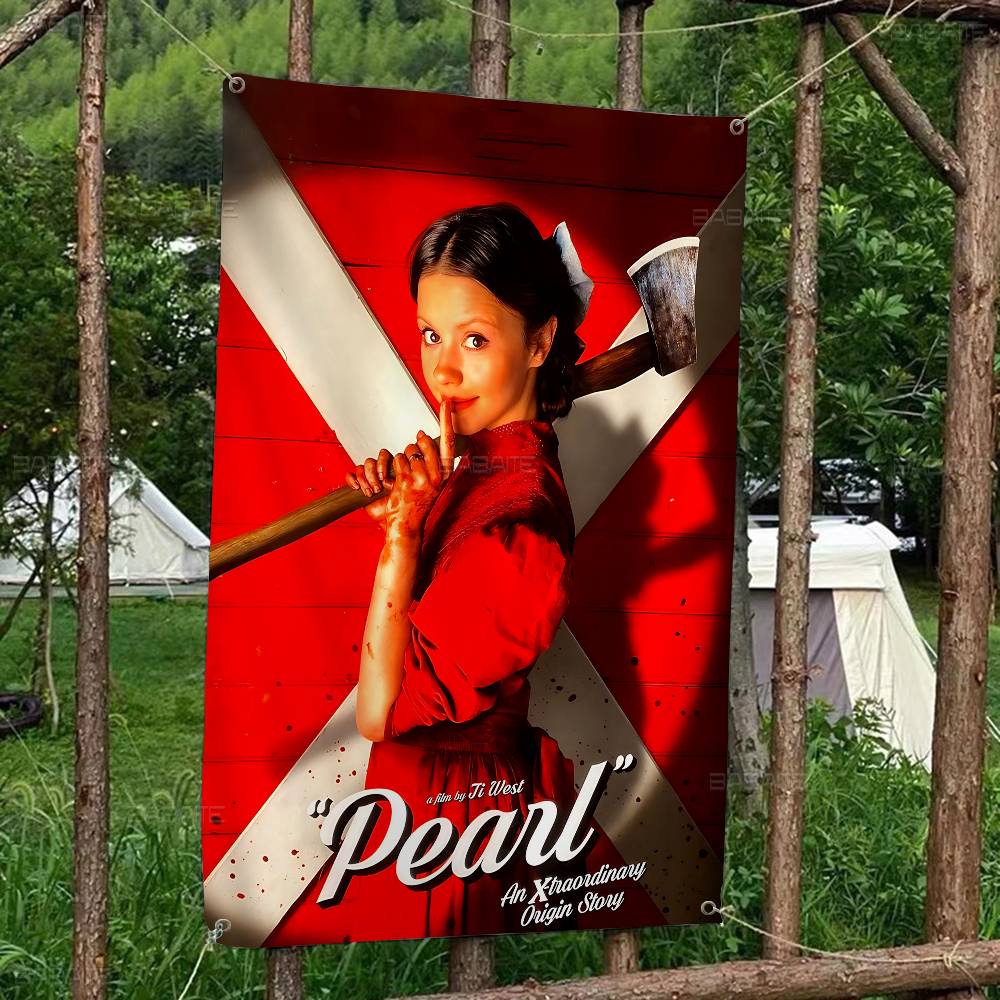P-PearlS HORROR MOIVE Drapeau  - Commercial Printing Companies Usa avis et prix