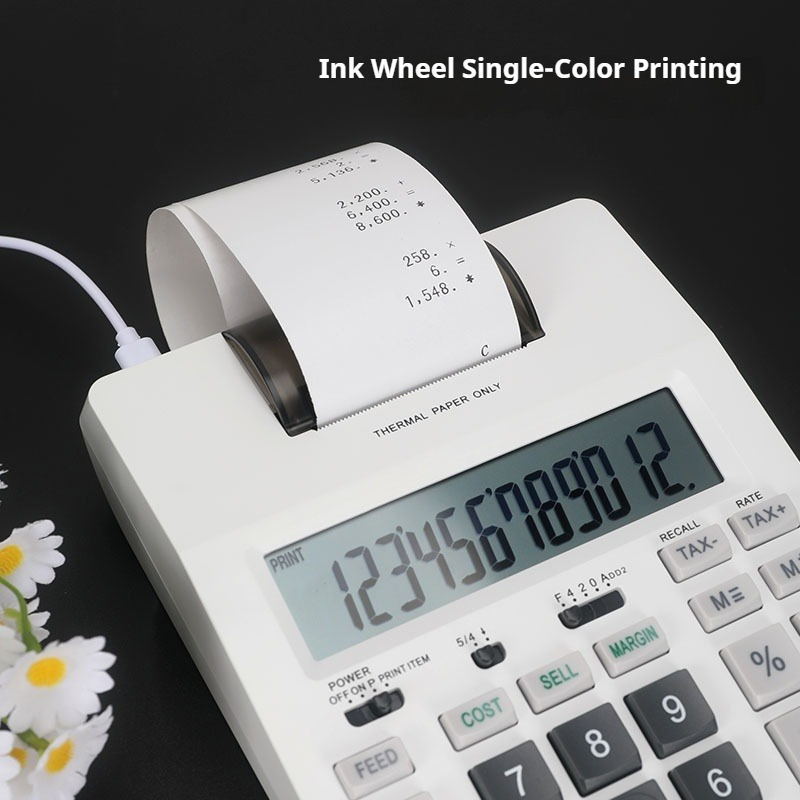 Calculatrice de bureau financi - Commercial Printing Calculator avis et prix